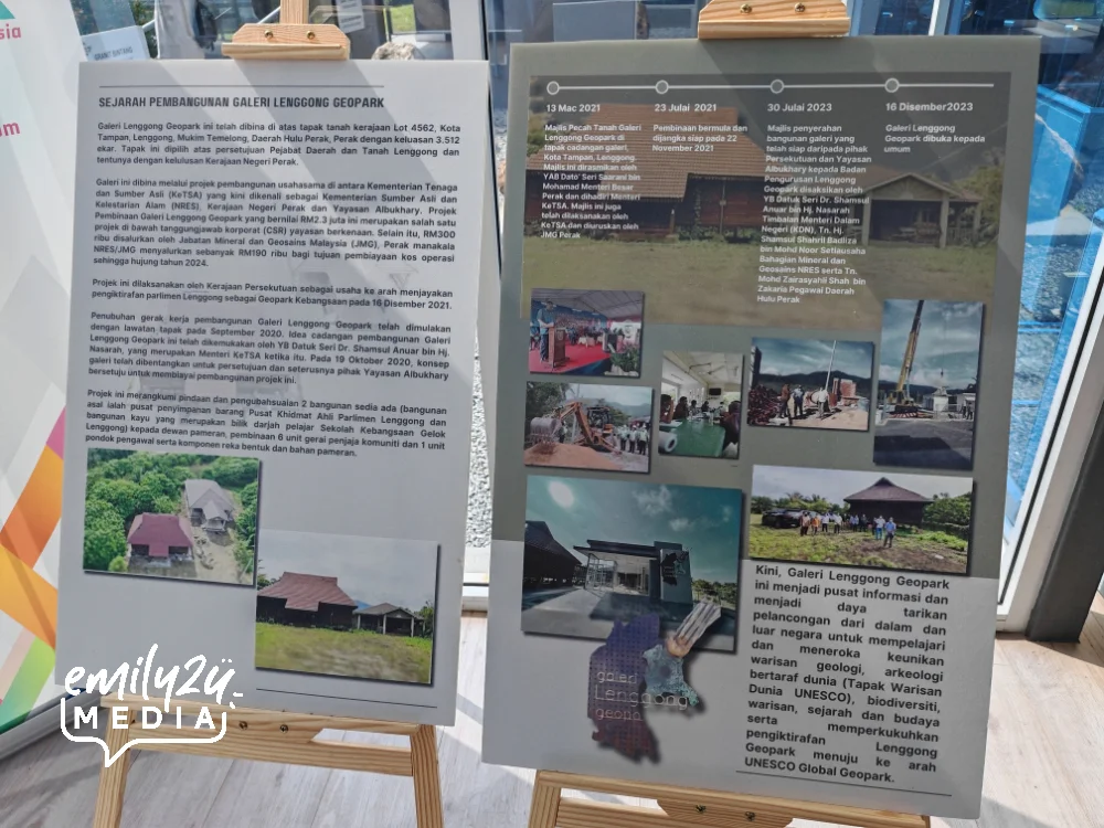chronology of Lenggong Geopark Gallery
