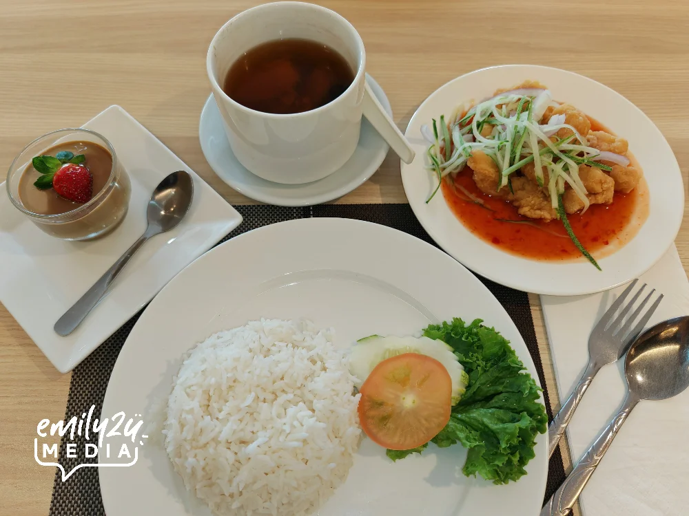 Chinese Set: Deep Fried Fish Fillet