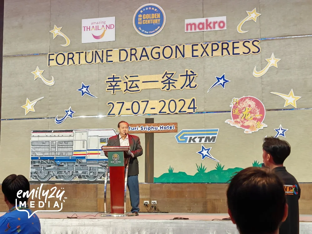 opening speech by Golden Century Managing Director, Mr. Jimmy Goh