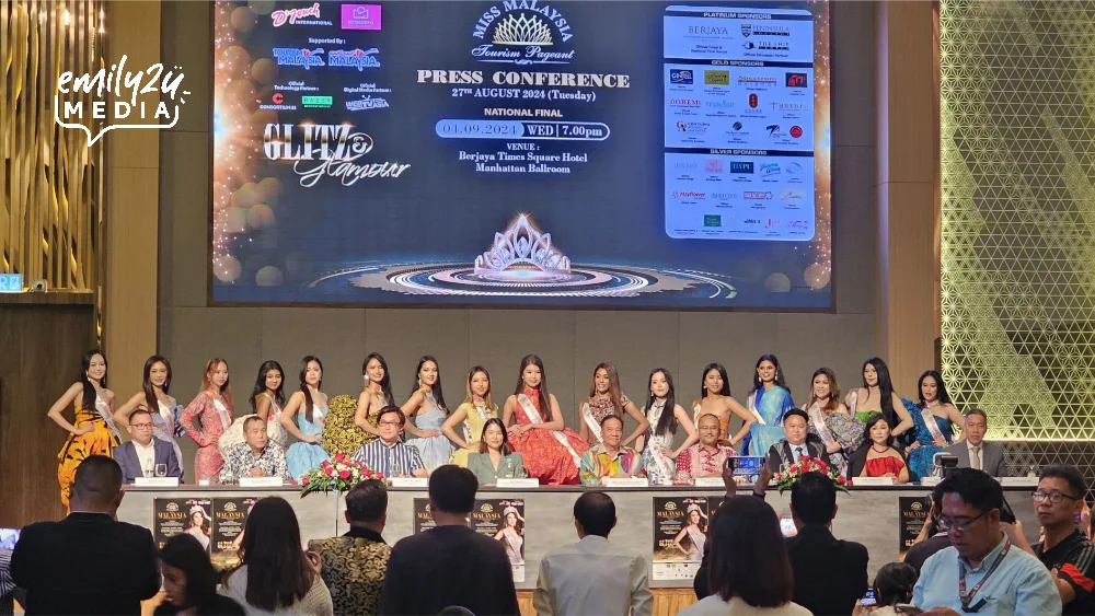 at the press conference
