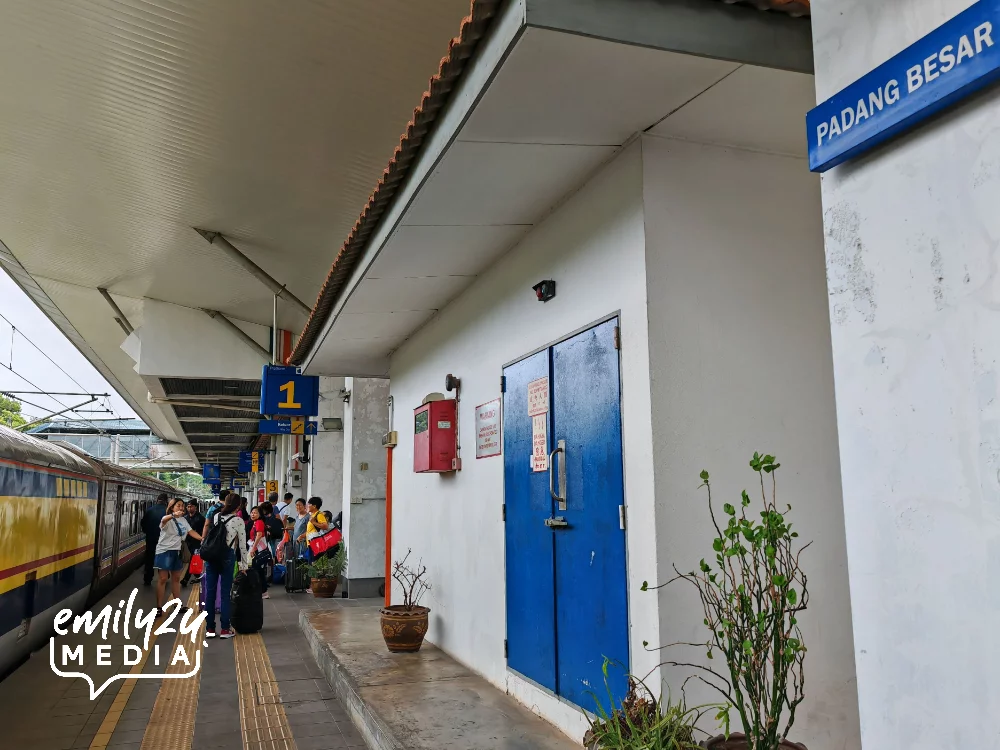 arrival at Padang Besar