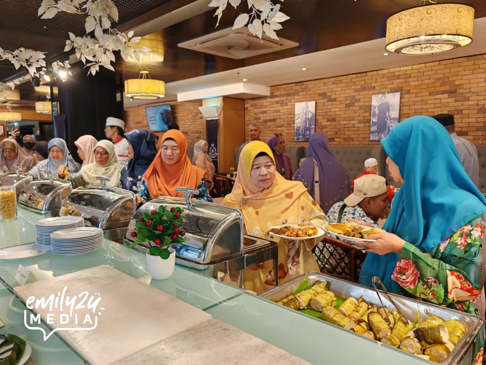 guests enjoy a scrumptious hi-tea spread