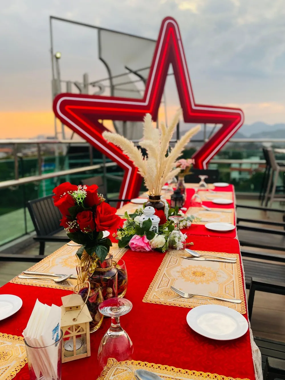 beautiful table setup