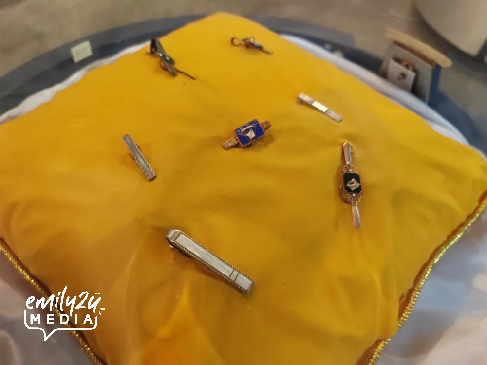 Tunku's tie clips