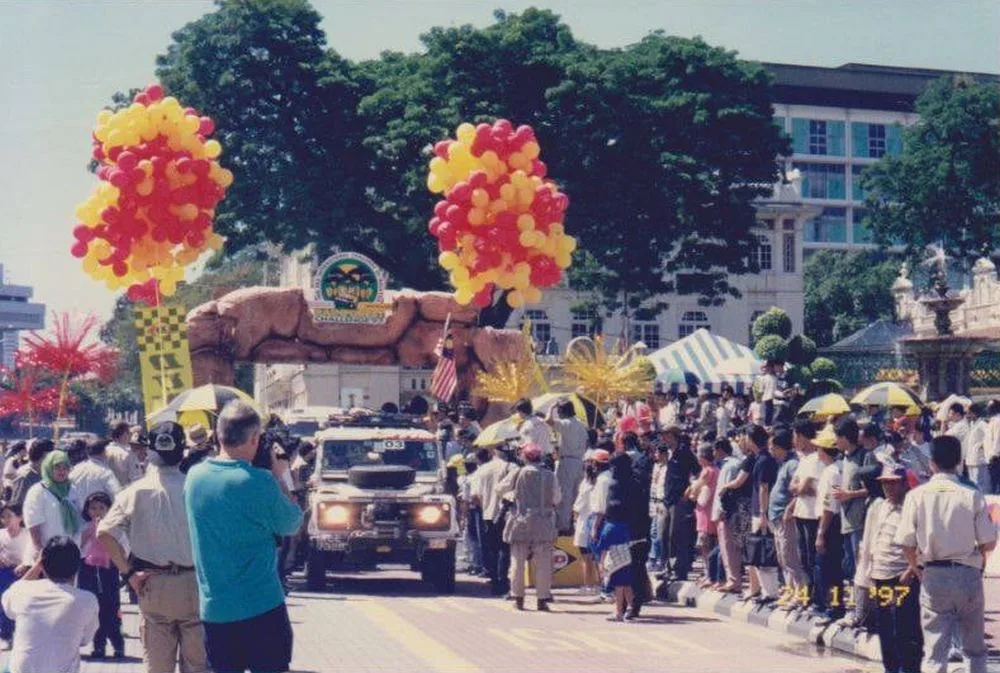 the inaugural Rainforest Challenge 1997 was flagged off by then-Deputy Prime Minister YAB Dato’ Seri Anwar Ibrahim at Dataran Merdeka Kuala Lumpur