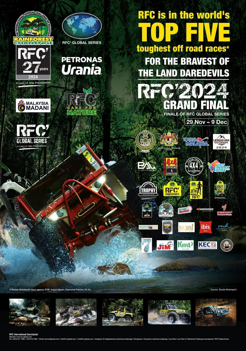 official poster of Rainforest Challenge 2024