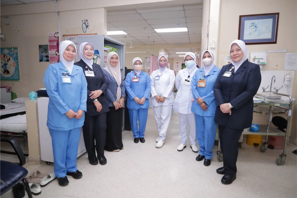 nurses at Hospital Seri Manjung, Perak