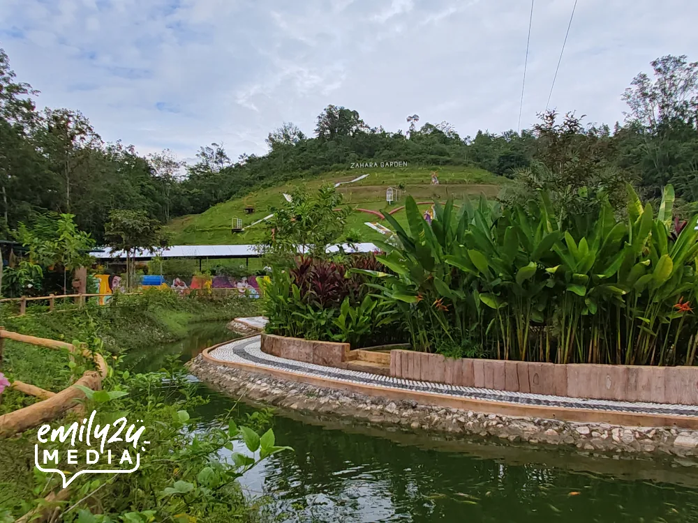 one section of Zahara Garden