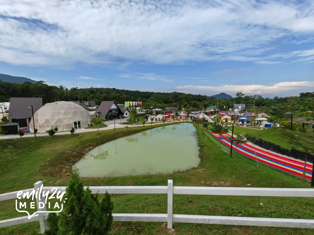 overview of the resort