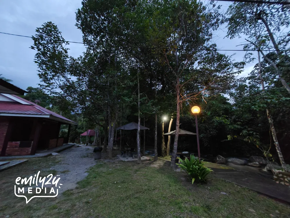 walking around D'Impiana Riverview Chalet