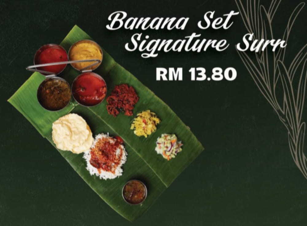 Banana Set Signature Surrr at RM13.80 only