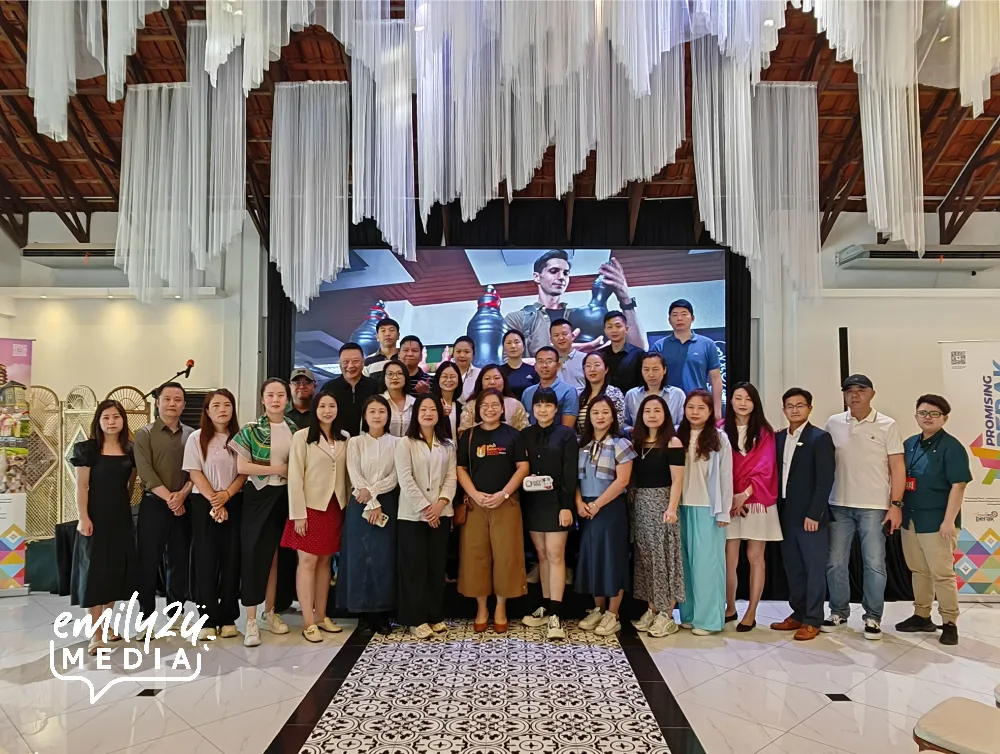 group photo of Tourism Selangor with the Chinese delegation
