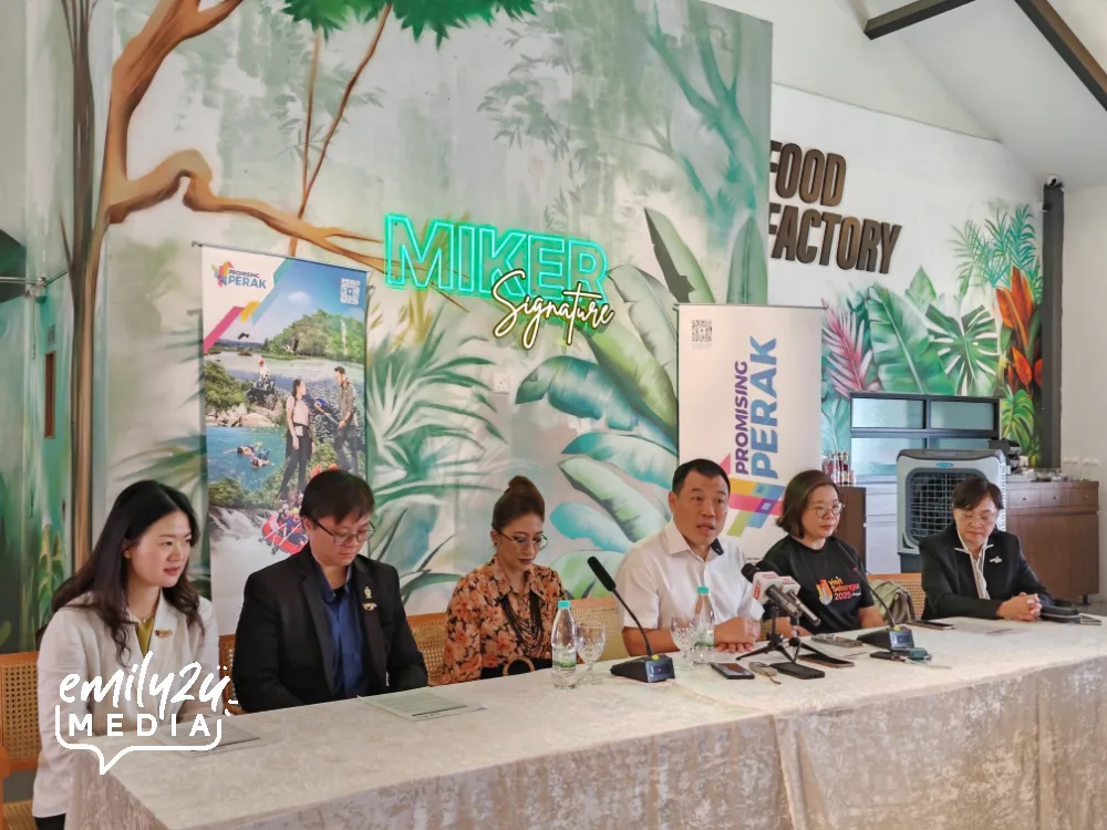 at the press conference