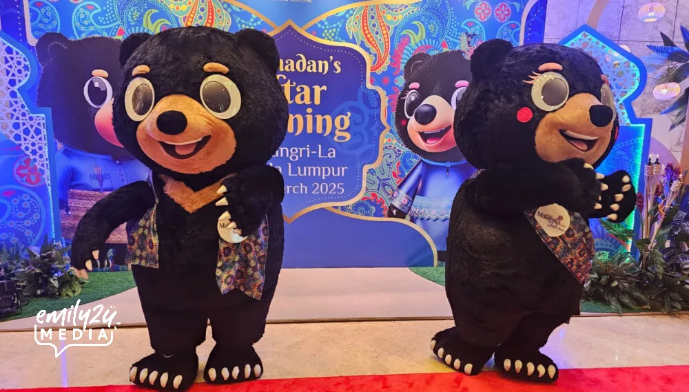 Visit Malaysia 2026 (VM2026) sun bear mascots, Wira and Manja