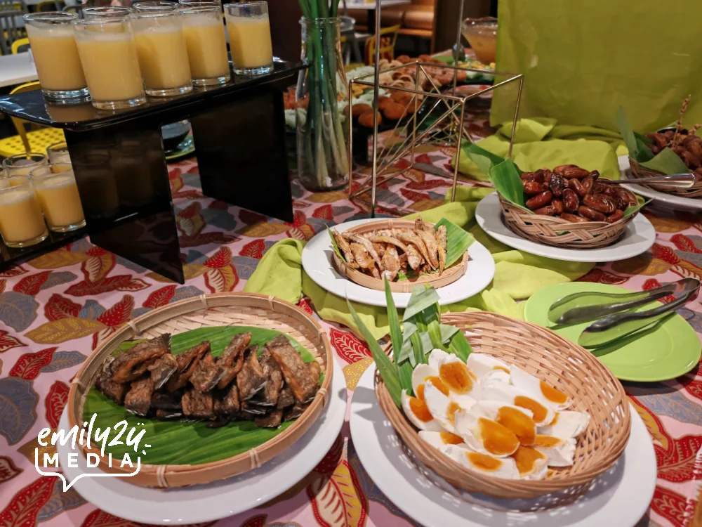 an assortment of appetisers