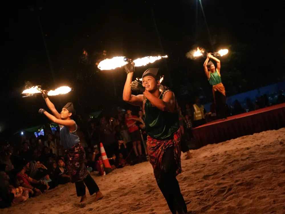 Flaming Percussion Show