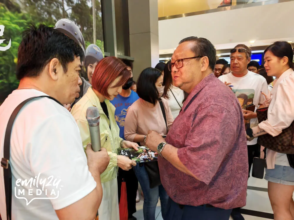 Mr Jimmy Goh of Golden Century is a major sponsor of this Ipoh gala premiere