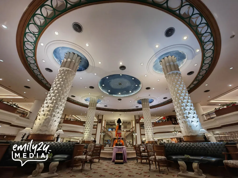 lobby of The Twin Lotus Hotel