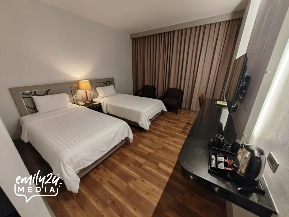our room at New Season Hotel