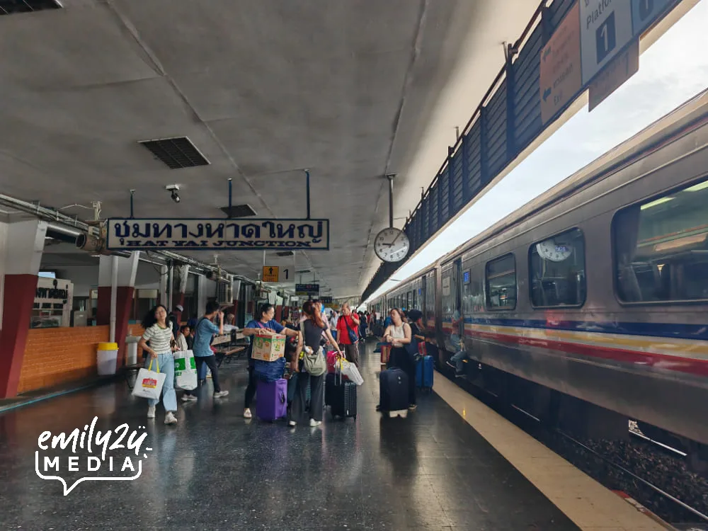 arrival at Hat Yai Junction