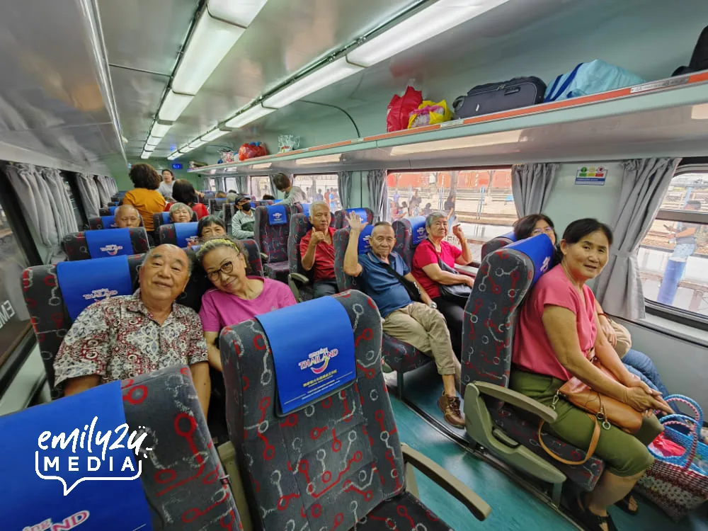 onboard the Fortune Dragon Express 3.0