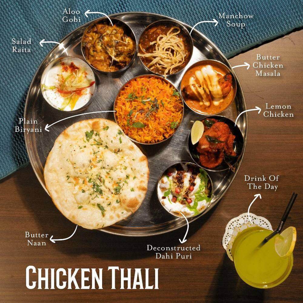 Chicken Thali