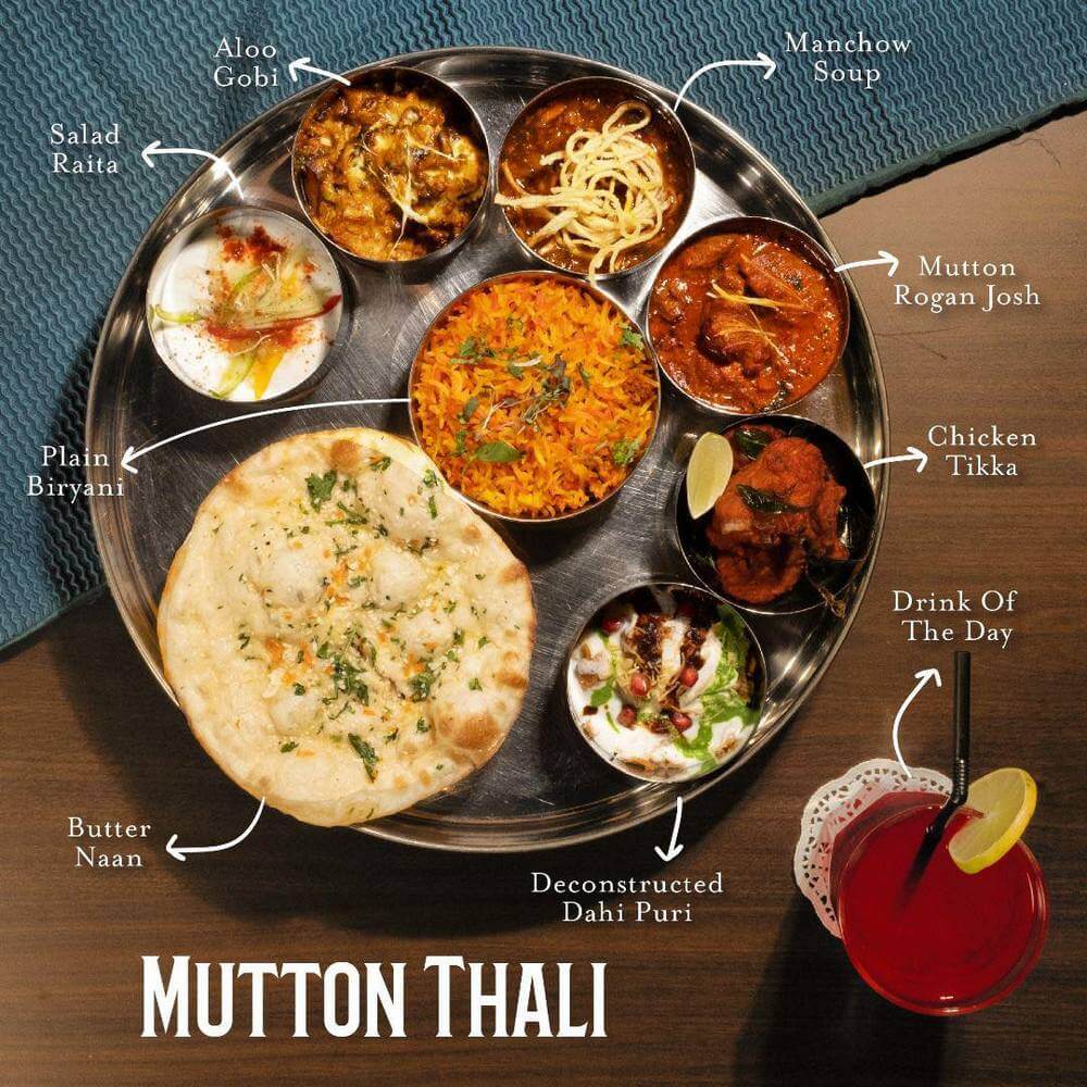 Mutton Thali