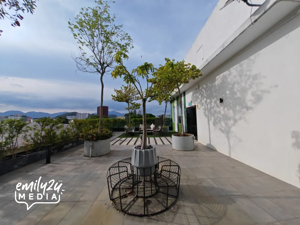 rooftop deck