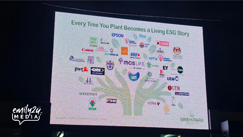 Sireh Park Plant That Tree sustainability programme