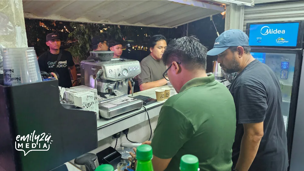 Sireh Park coffee counter