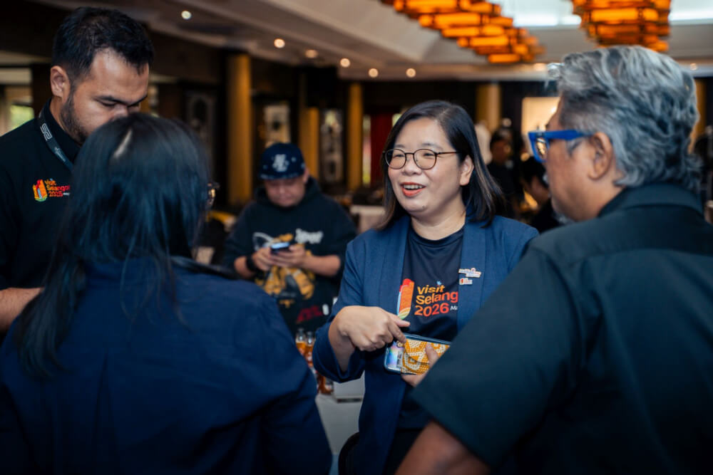 Ms Chua Yee Ling CEO Tourism Selangor arrives