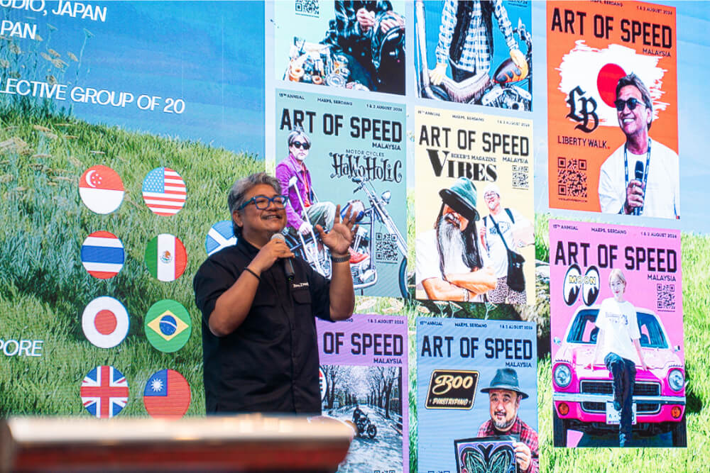 Art of Speed Festival Director Asep Ahmad Iskandar