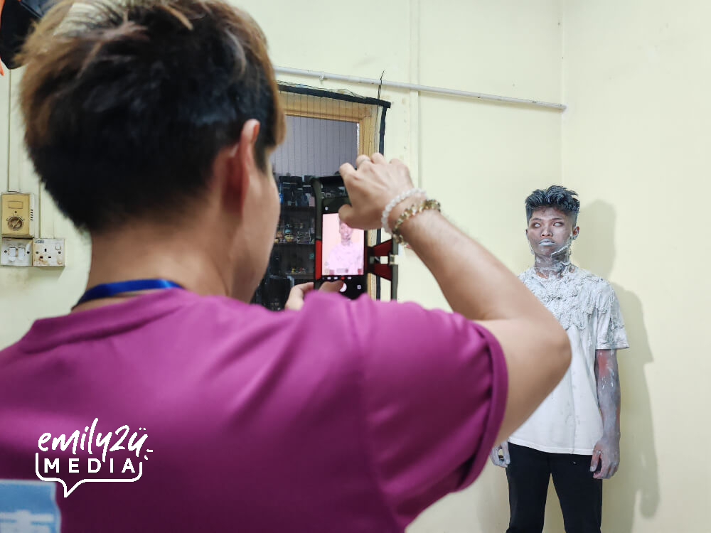 key art shooting in progress