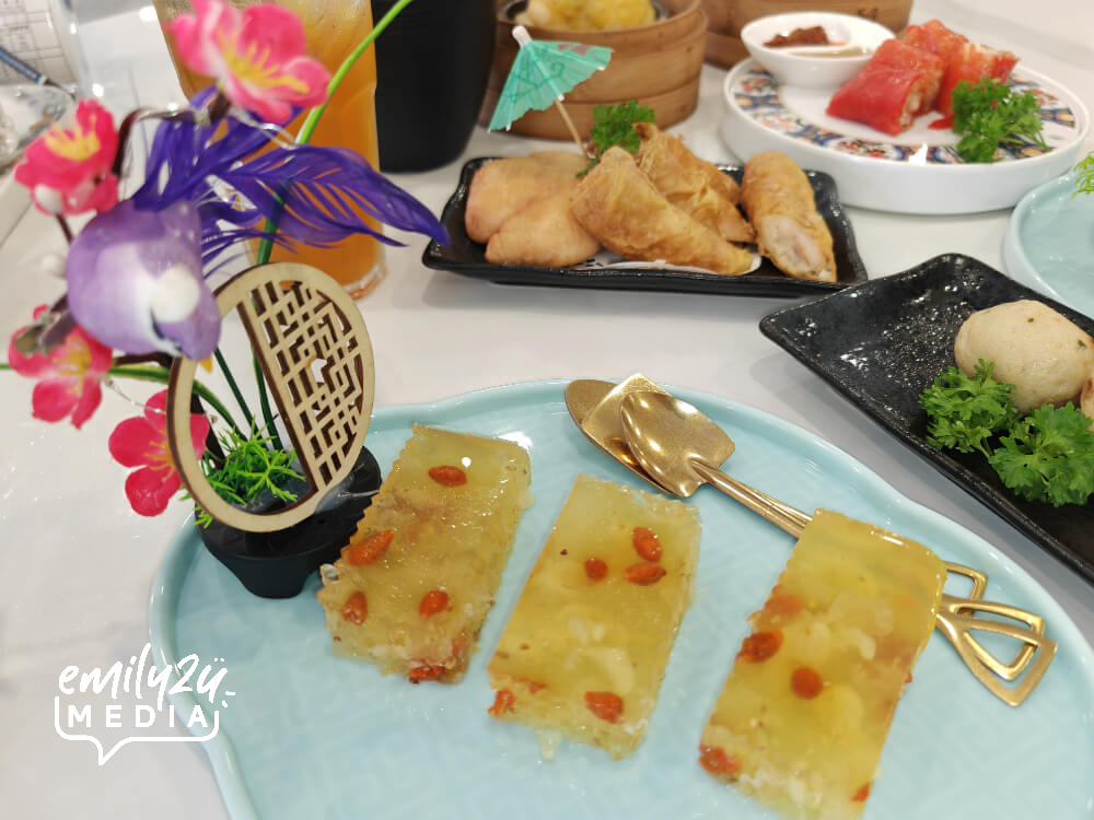 Longan Osmanthus Cake