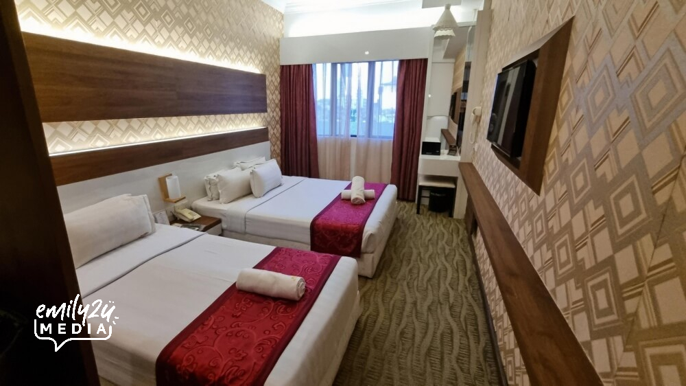 our room at MITC Hotel Melaka