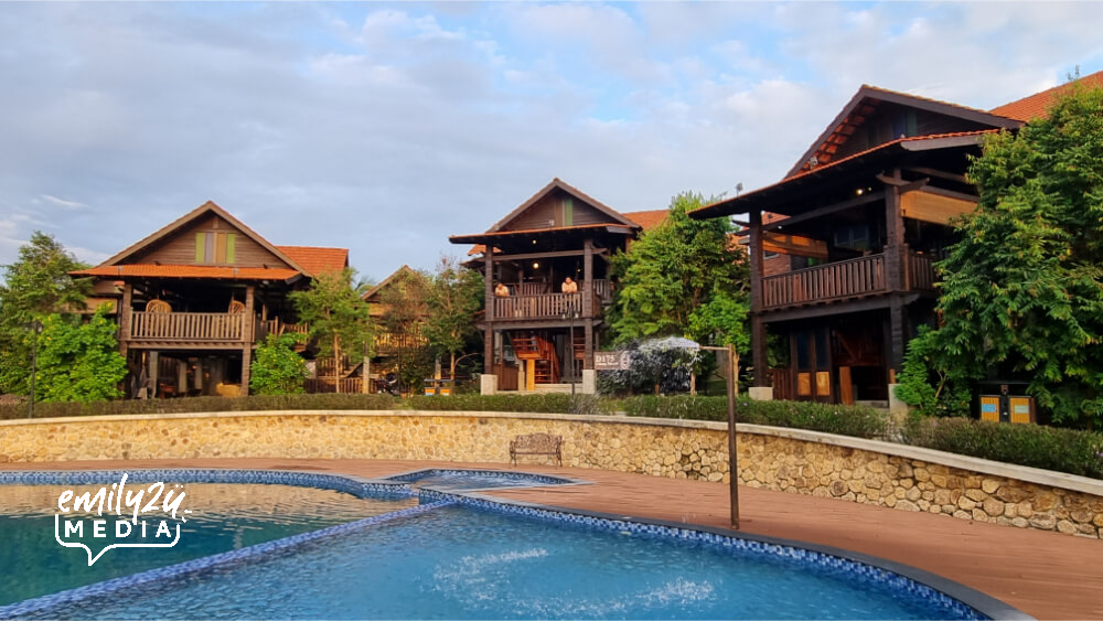 some of the villas